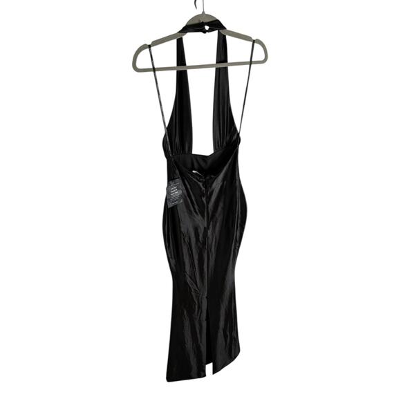 Retrofete Charity Gown Maxi Halter Neck Party Formal Gala Prom Classy Elegant XS - Picture 8 of 11